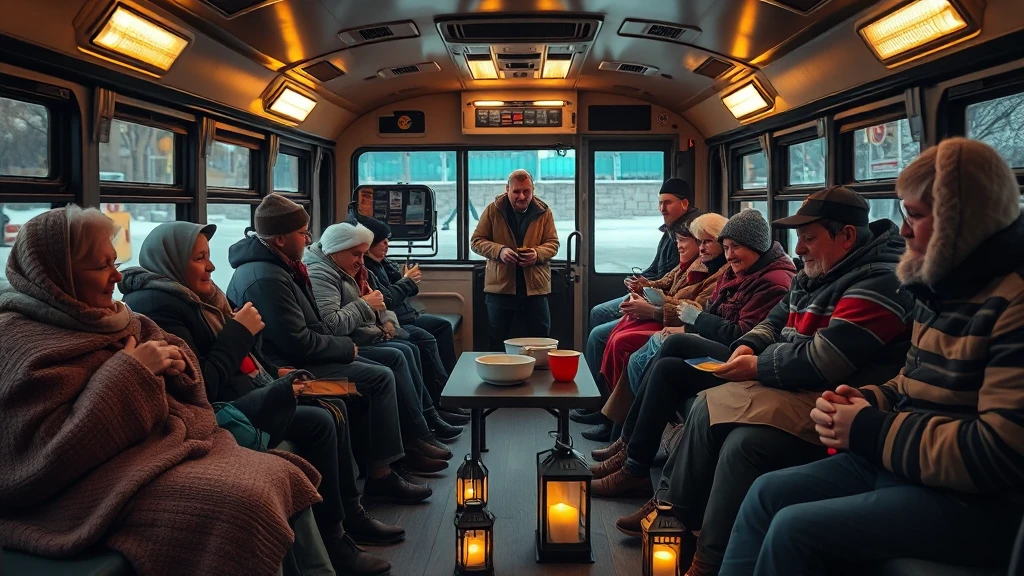 Sochaczew: Ciepłobus rozgrzał serca i ciała potrzebujących w mroźne noce