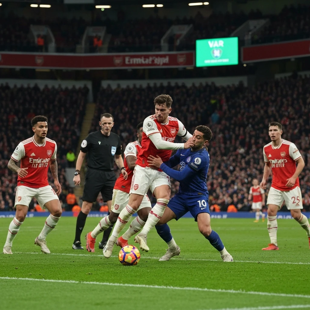 Skandal sędziowski w Premier League! Dwa ewidentne karne dla Chelsea zignorowane w hicie z Arsenalem