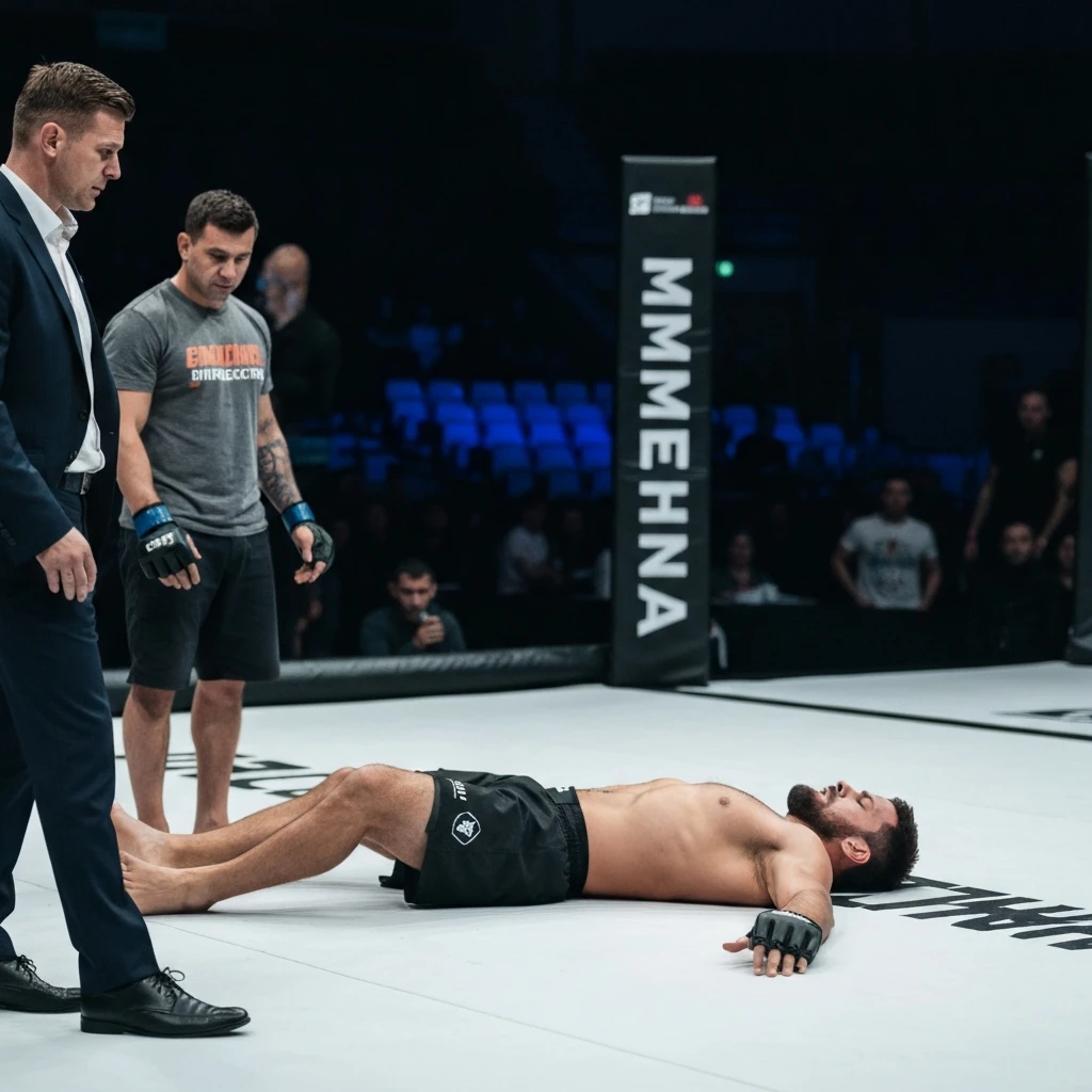 Błyskawiczny nokaut na FAME MMA! Daro Lew leży po 20 sekundach