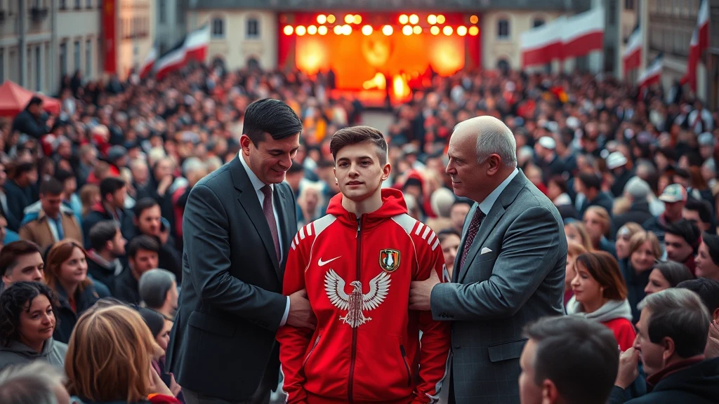 Bielsko-Biała świętuje z Kacprem Tomasiakiem! Wielkie powitanie bohatera po sukcesach olimpijskich