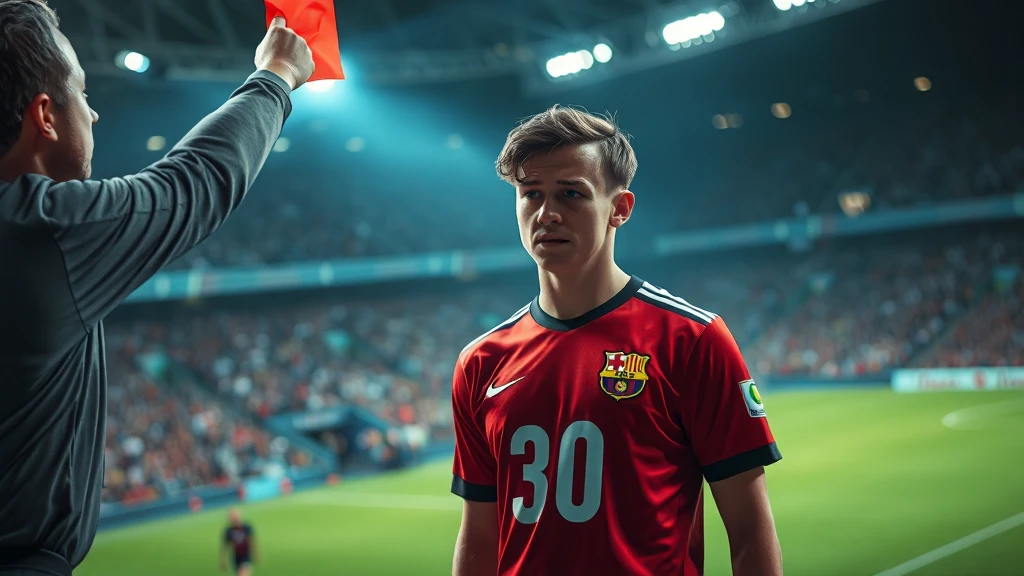 Chaos na Bernabeu: Piłkarz Realu ukarany czerwoną kartką za obraźliwe okrzyki do sędziego!