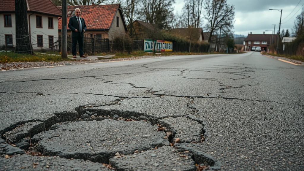 Droga Druckiego-Lubeckiego w Teresinie pilnie do remontu. Wójt: To cud, że nic się nie stało!