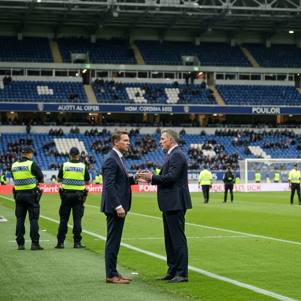 Wisła Kraków grozi walkowerem! Królewski ostro po słowach policji