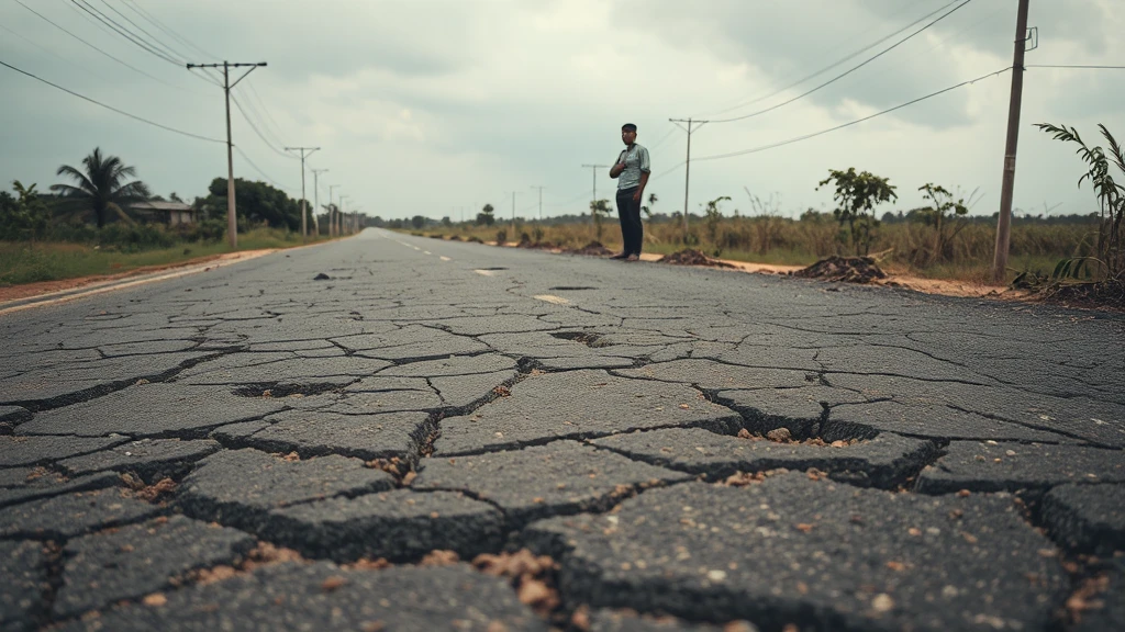 Droga Druckiego-Lubeckiego w Teresinie do kapitalnego remontu. Wójt: "Cud, że nic się nie stało!"