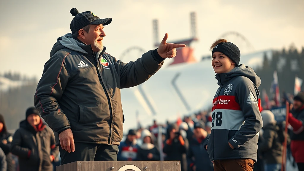 Adam Małysz błyskawicznie wybrał swojego zawodnika do "Skoków w Punkt". "Niech młody uderzy!"