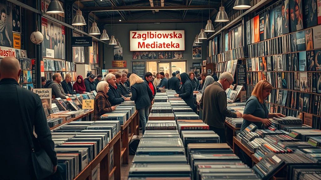 Giełda Płyt w Zagłębiowskiej Mediatece: Muzyczne Skarby i Świętowanie Dnia Kobiet!