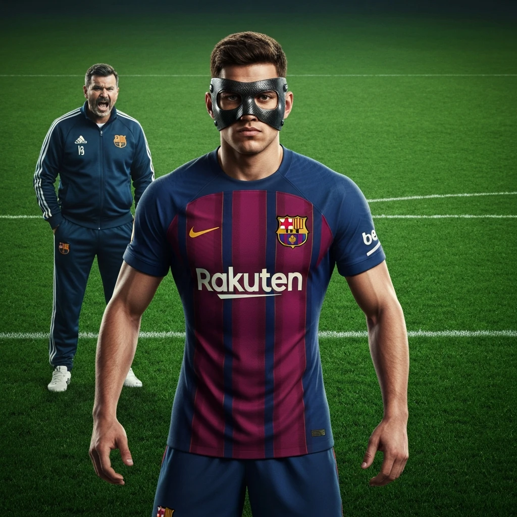 Lewandowski w masce zagra z Athletikiem? Flick uchyla rąbka tajemnicy, prasa podzielona