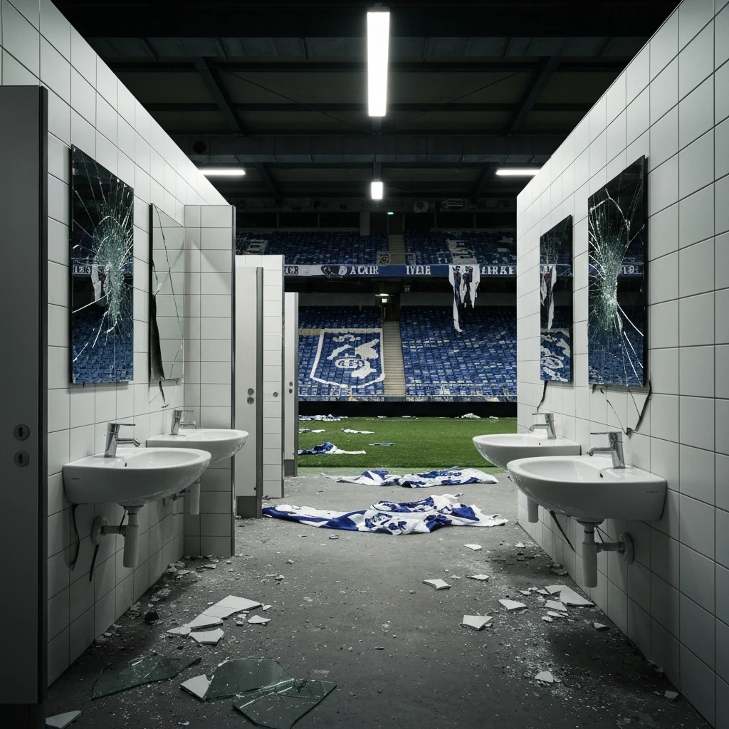 Skandal w Łodzi! Kibice Lecha Poznań demolują stadion Widzewa po przegranym meczu