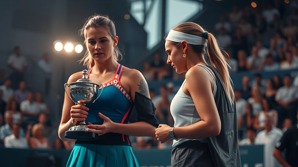 Skandal w Indian Wells: Niezręczna sytuacja podczas dekoracji po meczu Rybakiny i Świątek