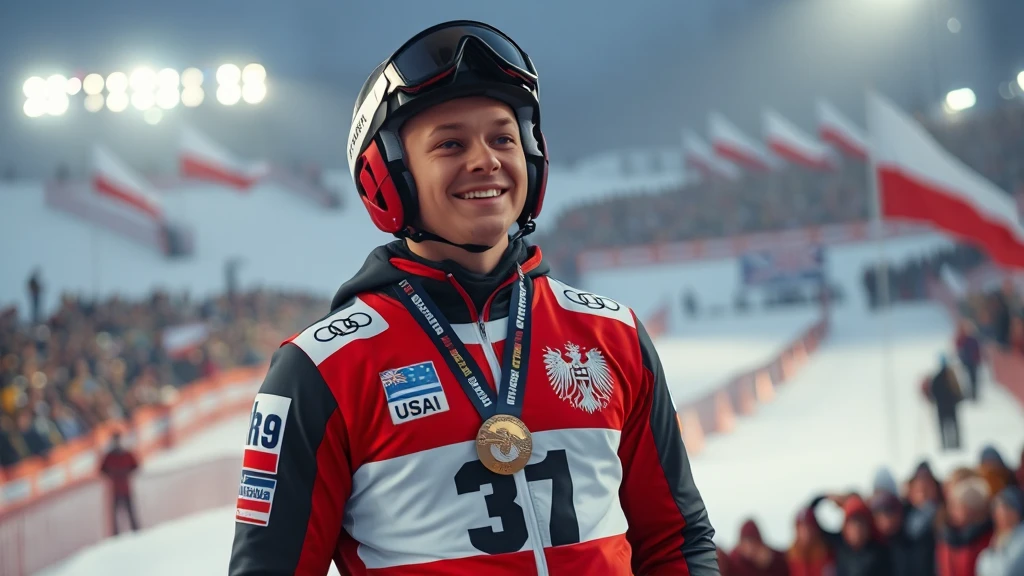 Sensacja w skokach narciarskich! Młody Polak zdobywa medal i otwiera drzwi do Pucharu Świata