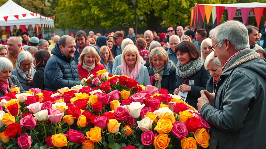 Piękny Dzień Róż w Wiskitkach: Kwiatowa Uroczystość Pełna Serca i Radości