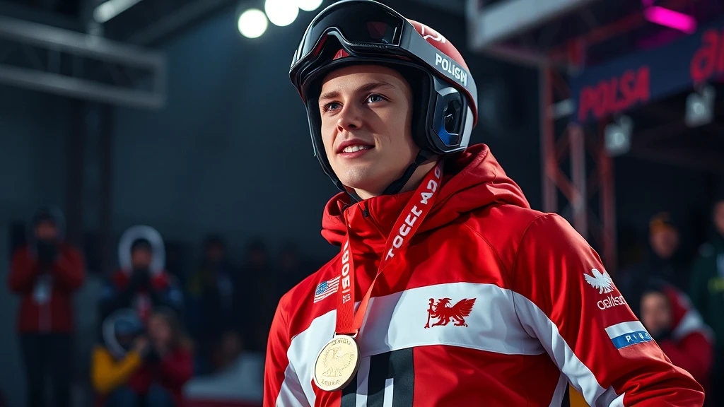 Srebrny medal MŚ Juniorów dla Kacpra Tomasiaka! Skoczek zdradza plany na przyszłość