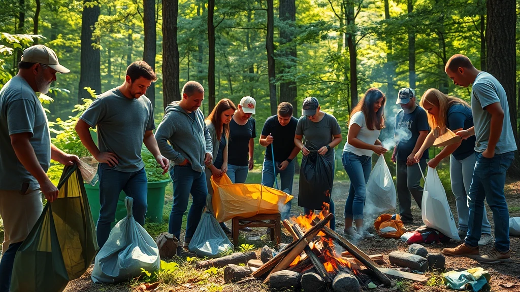 Rusza wielkie sprzątanie lasu w Teresinie! Zakończenie akcji przy ognisku