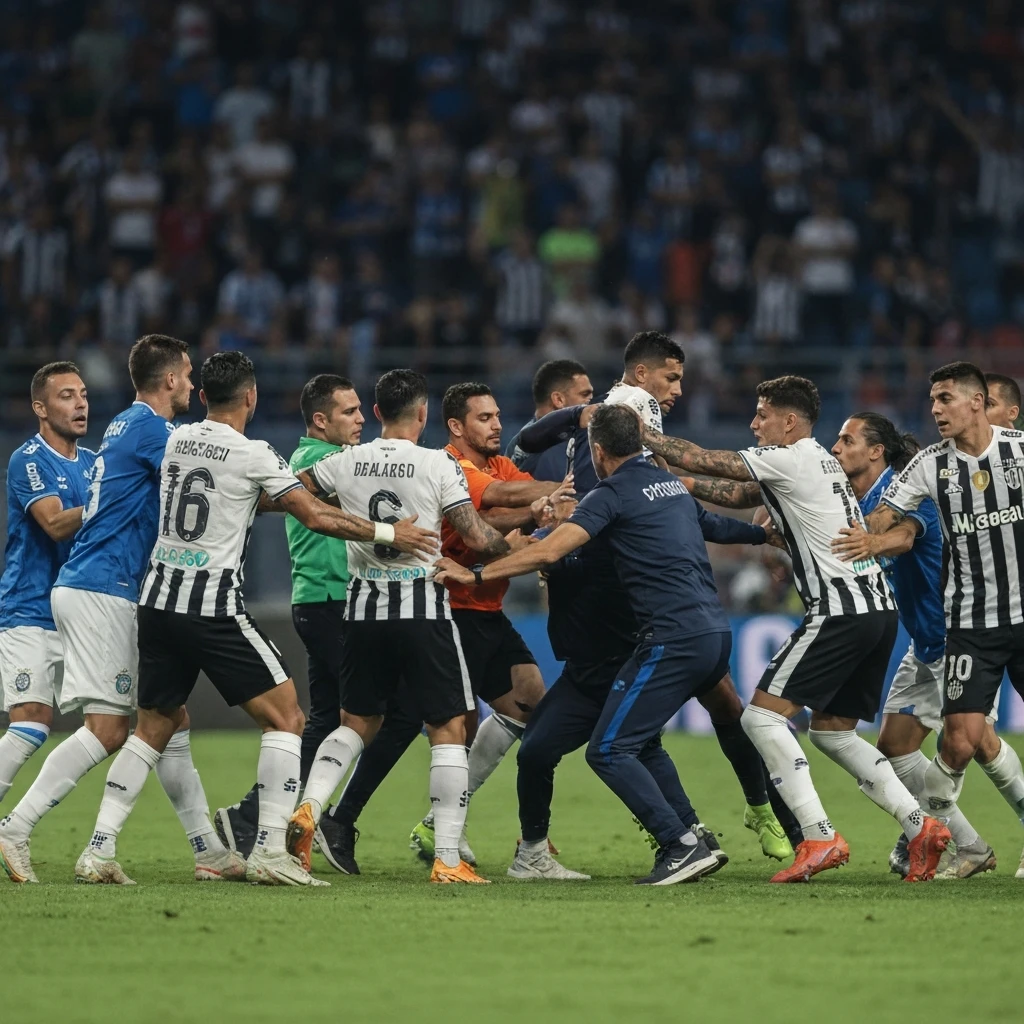 Rekordowe 23 Czerwone Kartki w Brazylijskim Finale Piłkarskim Po Brutalnej Bójce!