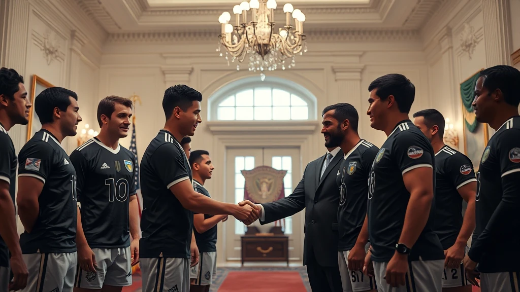 Messi w Białym Domu. Trump porównał go do Pelego, ale zapomniał o Maradonie?