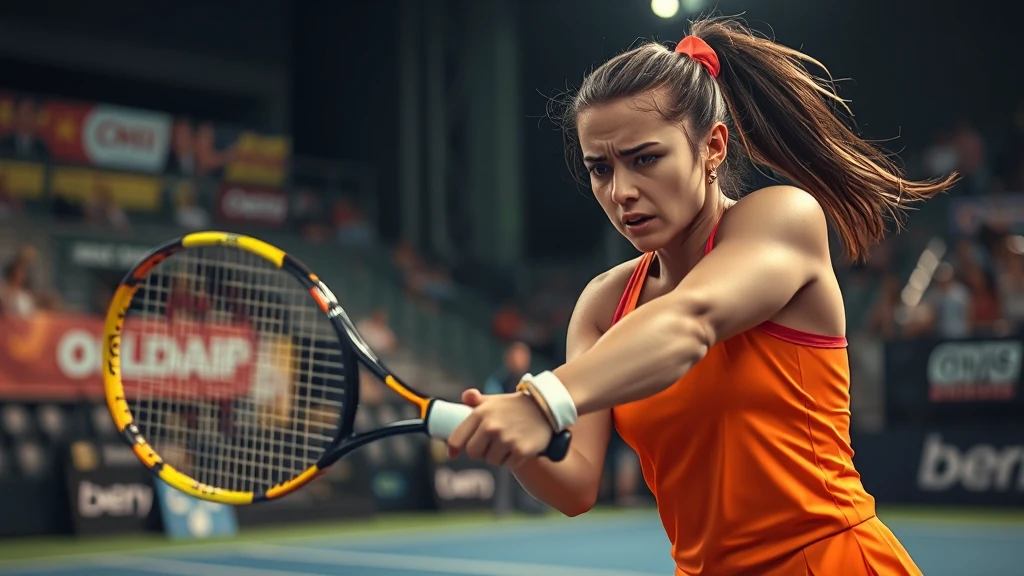 Skandal w Indian Wells: Wulgaryzmy i zniszczona rakieta młodej gwiazdy tenisa