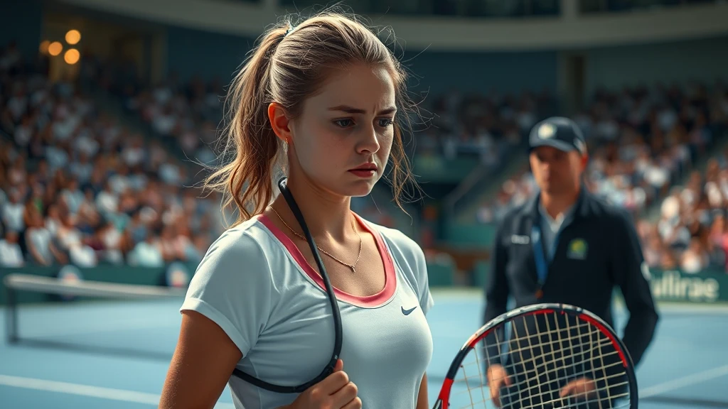 Tenisowy Szał: Rosjanka Roztrzaskała Rakietę na Korcie w Indian Wells!