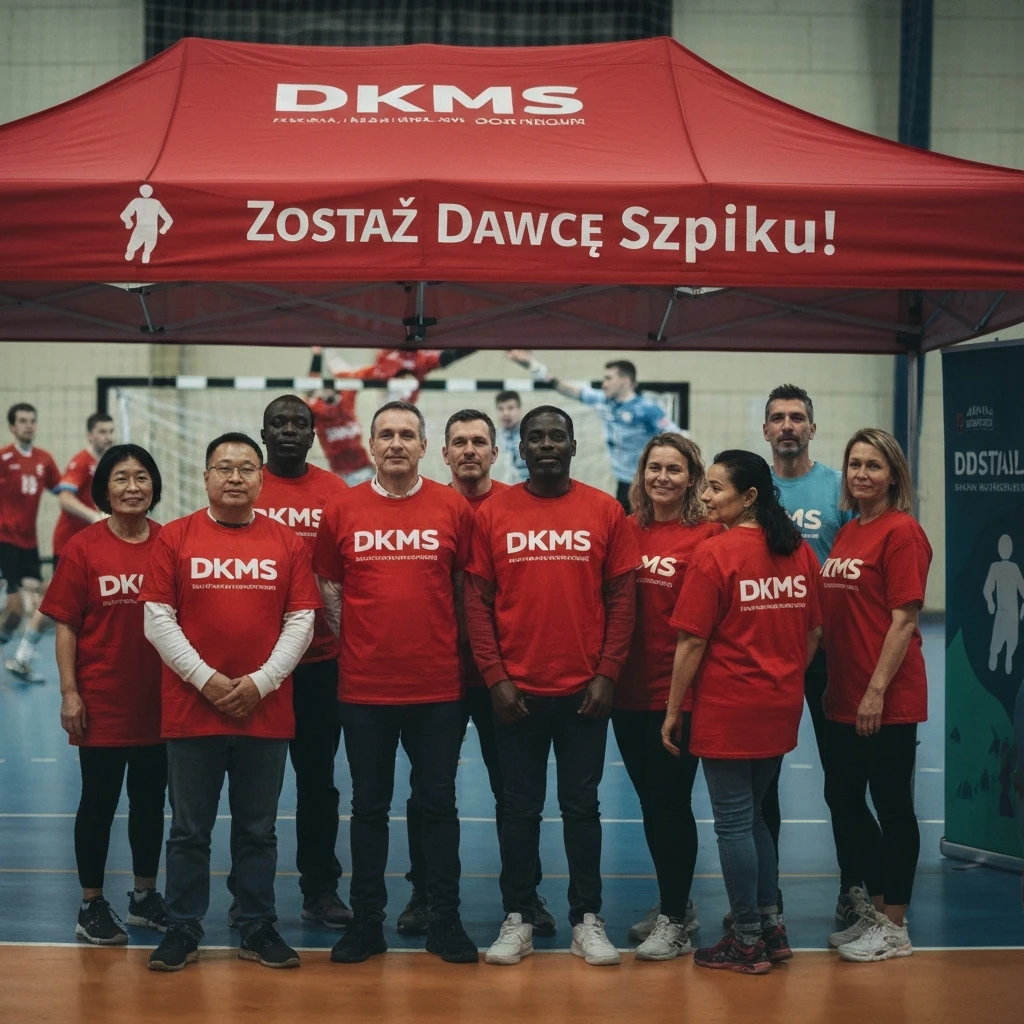 Piłkarze ręczni i kibice łączą siły w walce z rakiem krwi. Dołącz do akcji!