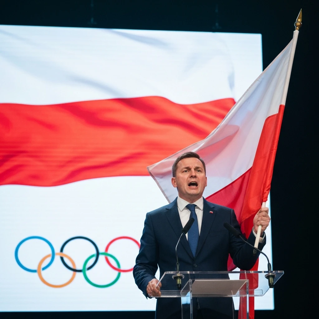 Minister Sportu odpowiada na pytanie ws. flagi. „Mega słabe”, że hejtują...