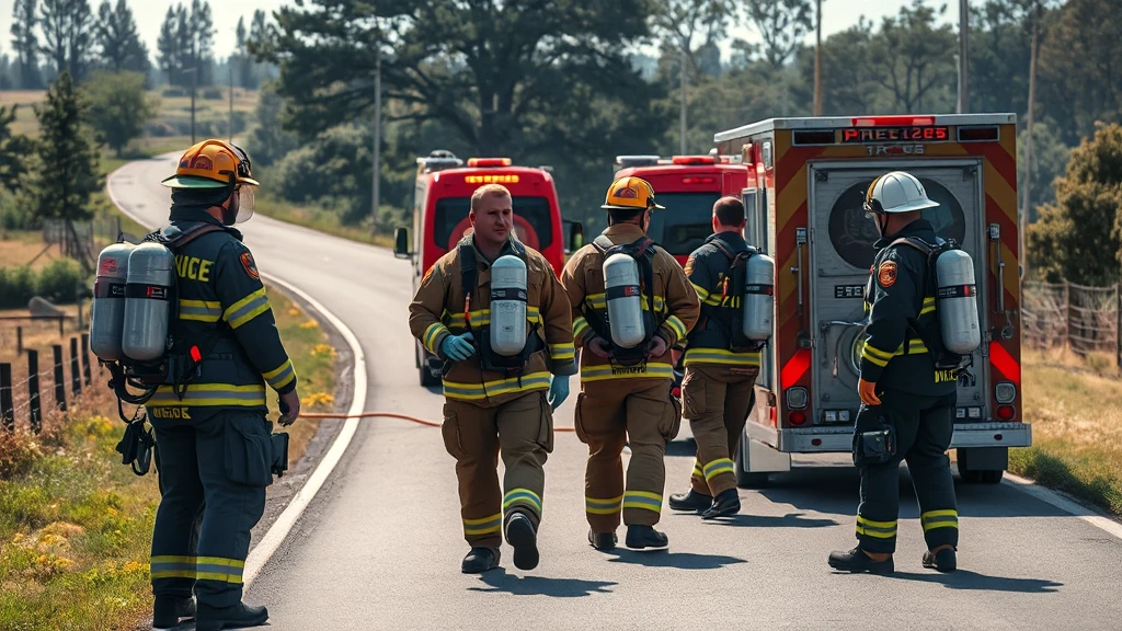 Akcja ratunkowa w Teresinie Gaju – szczegóły zdarzenia na drodze