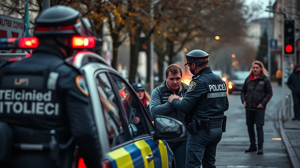 Sosnowiec: Błyskawiczna akcja policji udaremniła atak z nożem. Czytelnik z pomocą!