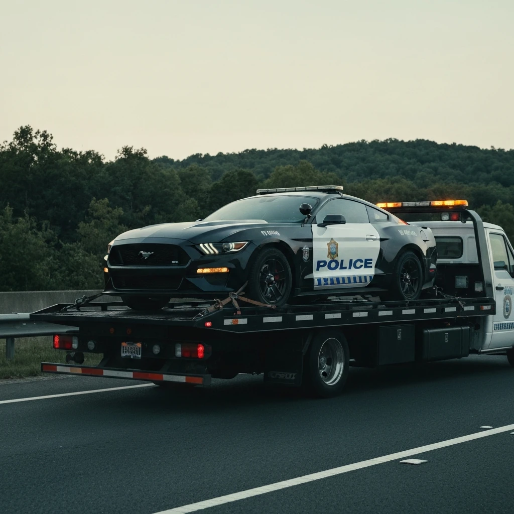 Luksusowy Ford Mustang GT na służbie? Tak, ale nie od dziś!