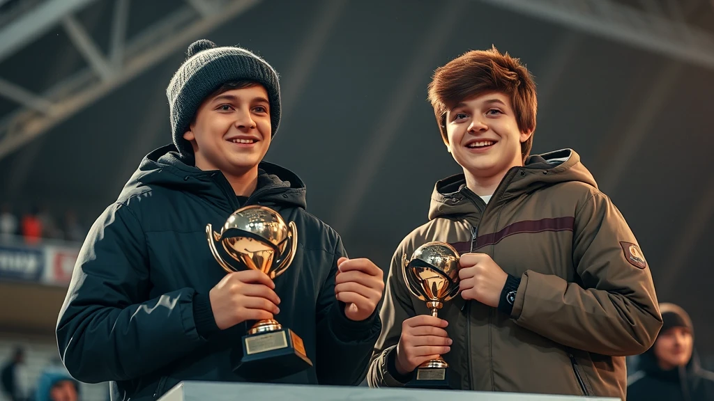 Bracia Tomasiakowie docenieni w Gminie Wilkowice. Kacper Sportowcem Roku, Konrad Talentu Roku!