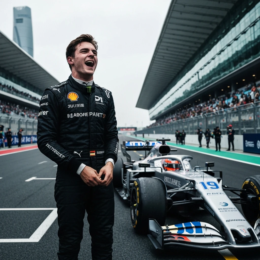 Sensacja w Chinach! 19-latek najmłodszym zdobywcą pole position w historii F1