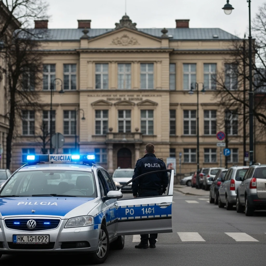 Strzały do liceum w centrum Warszawy. 43-latek aresztowany na trzy miesiące