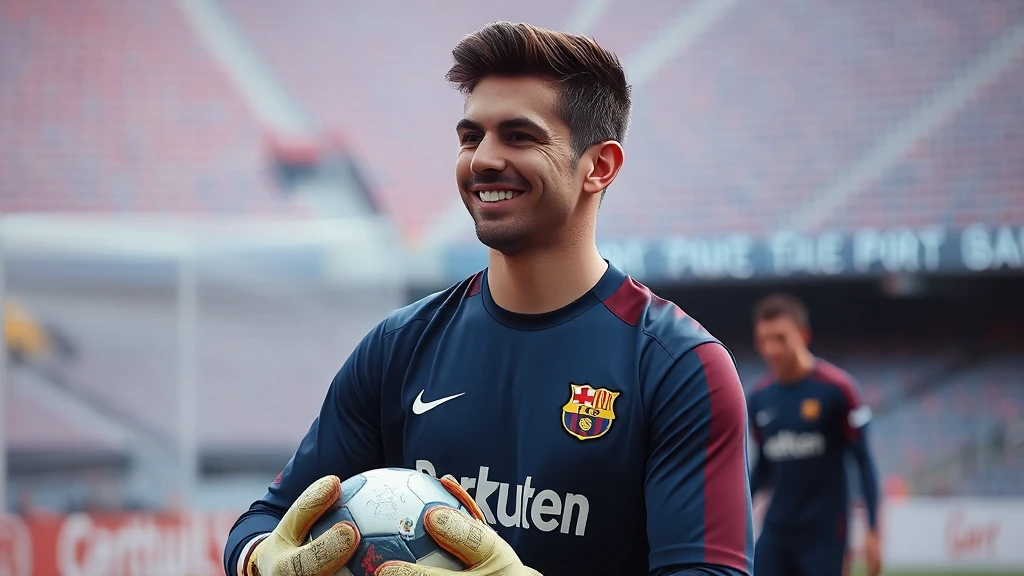 Szczęsny błyszczy na treningu Barcelony! Polak zaskoczył nietypową cieszynką