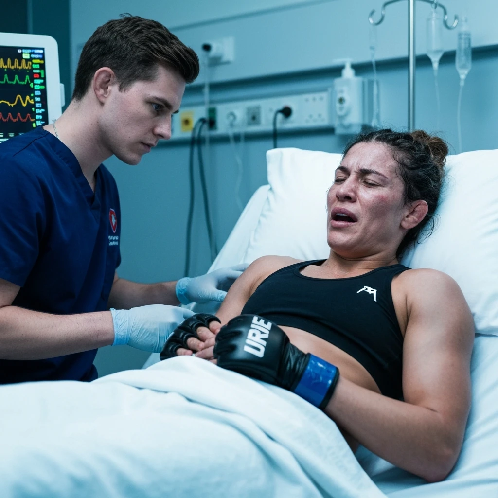 Gwiazda KSW trafiła do szpitala po gali w Gorzowie. Poważne obrażenia mostka