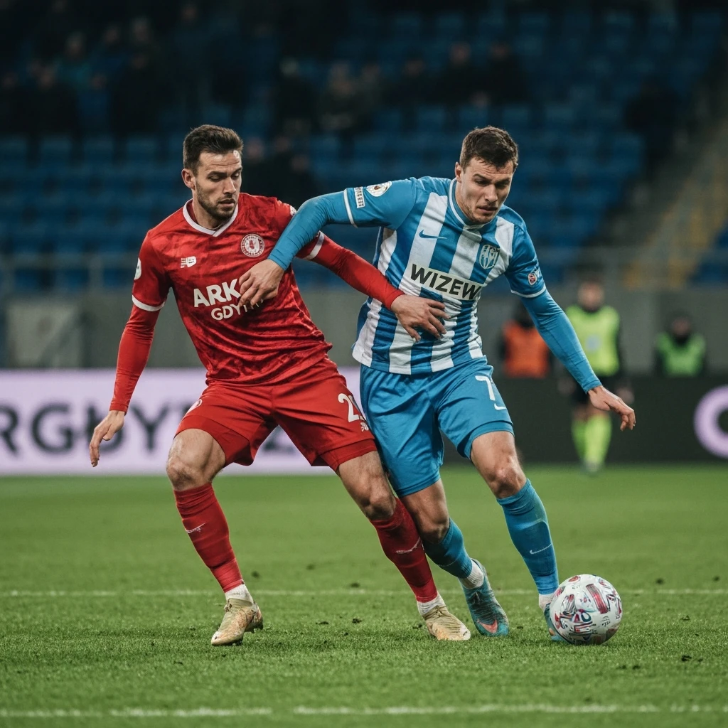 Arka Gdynia i Widzew Łódź bez bramek. "Milionerzy" z Widzewa nadal w strefie spadkowej