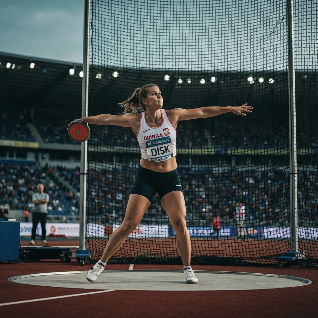 Sensacja w Nikozji! Daria Zabawska zdobywa złoto Pucharu Europy w rzucie dyskiem w ostatniej serii!
