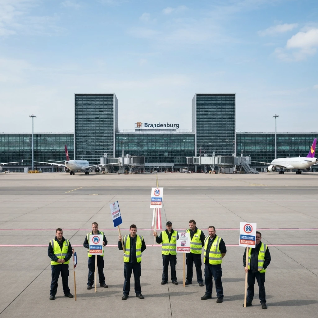 Strajk na lotnisku w Berlinie. Tysiące pasażerów uziemionych, odwołane loty