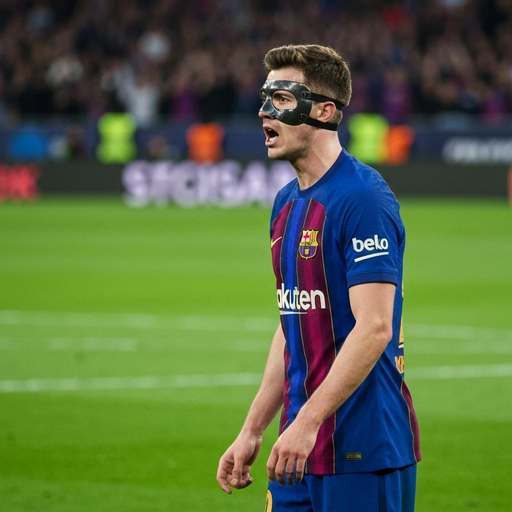 Frustracja Lewandowskiego trwa. Maska nie pomaga, Polak wybuchł wulgaryzmami