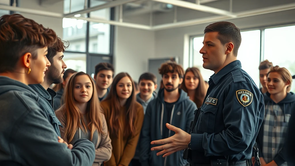 Policja z Sosnowca z ważnym apelem do młodzieży: Odpowiedzialność prawna, hejt i szacunek w codziennym życiu