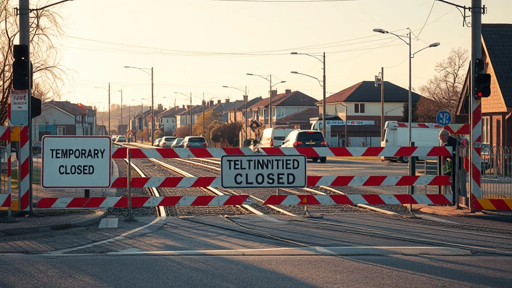 Dwa przejazdy kolejowe w Sochaczewie zamknięte – sprawdź, kiedy i dlaczego!