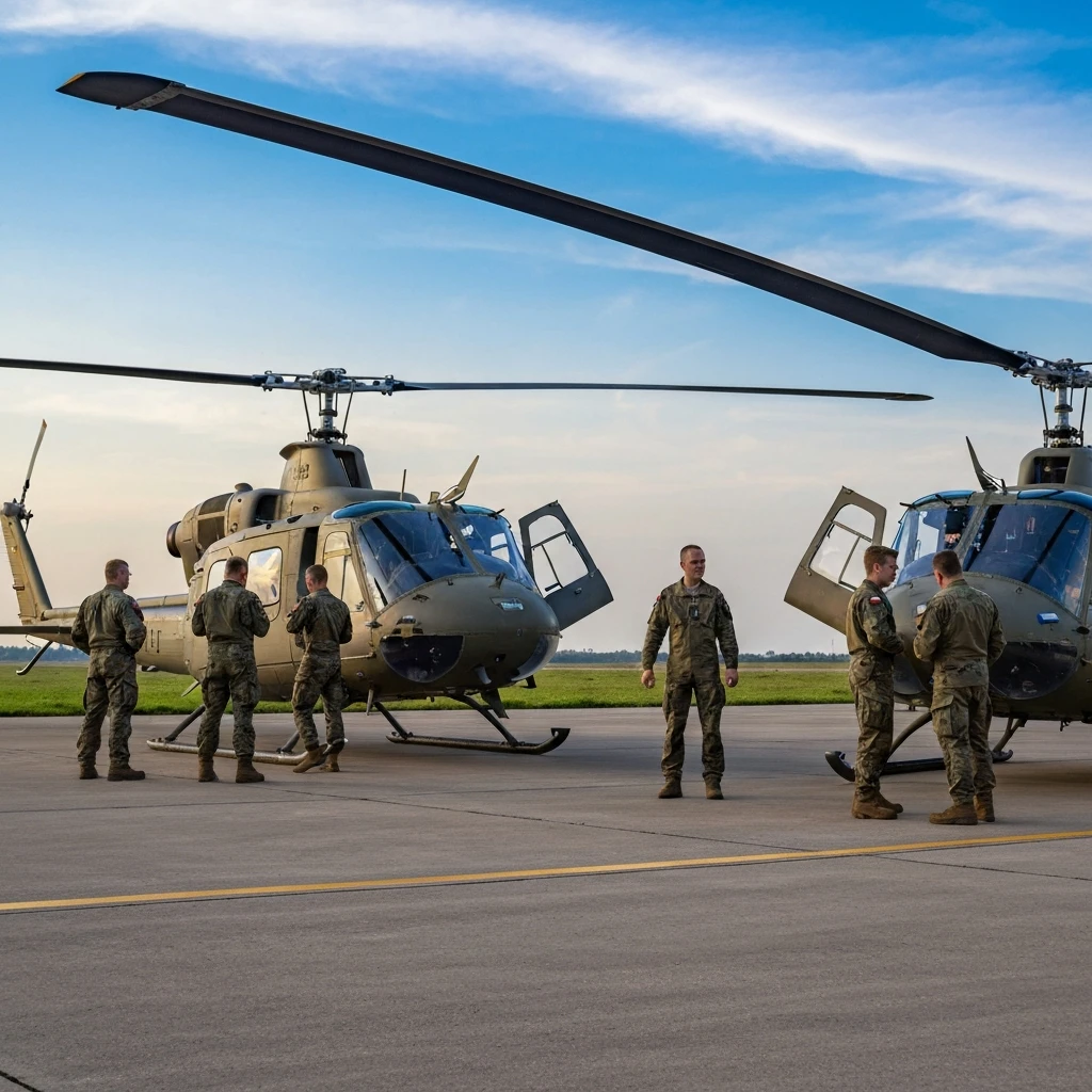 Nowe czeskie śmigłowce Venom już w Polsce. Wzmacniają wschodnią flankę NATO