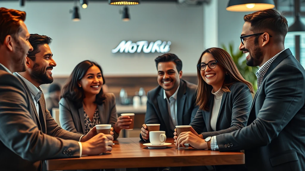 Networking przy kawie w MOTKU: Współpraca i nowe kontakty w Żyrardowie