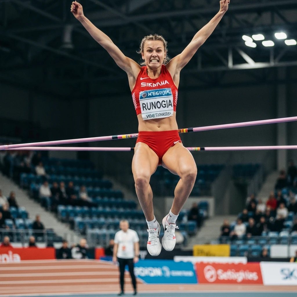 Niestety, bez medalu dla Polski w Toruniu. Kluczowy skok na 1.96 m okazał się za wysoki dla Marii Żodzik