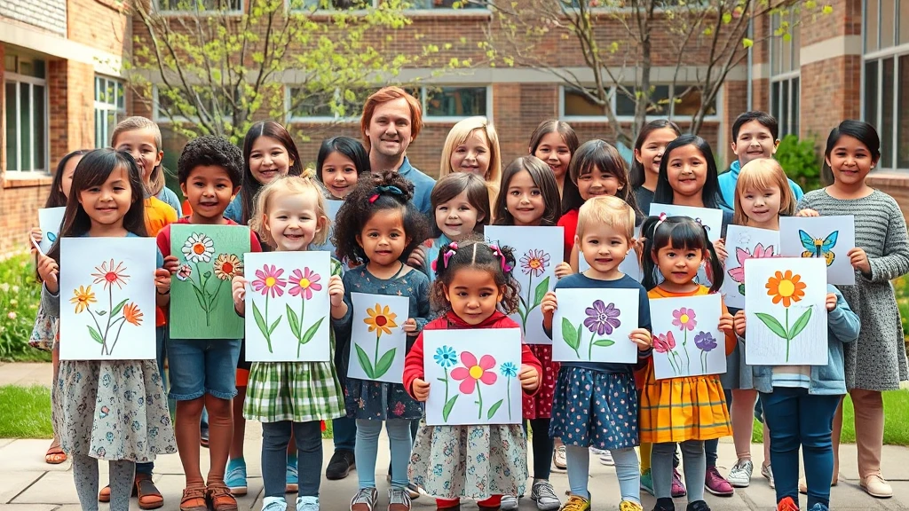 Wiosna zawitała do żyrardowskiej "Czwórki"! Dzieci świętowały z energią