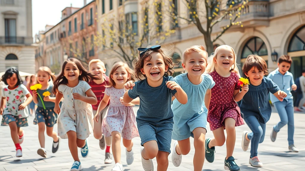 Pierwszy dzień wiosny w Żyrardowie: Radość dzieci na ulicach miasta!