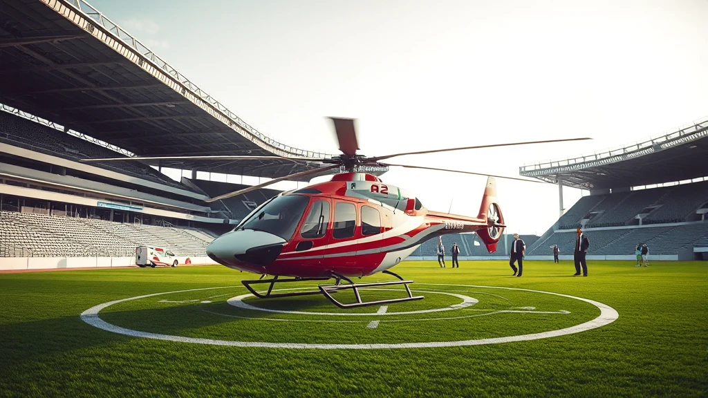 LPR Ląduje na Stadionie w Sochaczewie - Pilna Akcja Ratunkowa