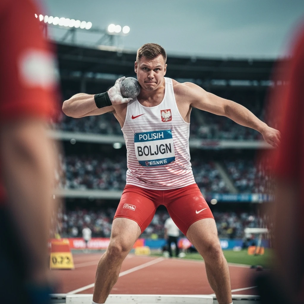 Konrad Bukowiecki z solidnym wynikiem na HMŚ w Toruniu. Rywalizacja gigantów przeszła do historii