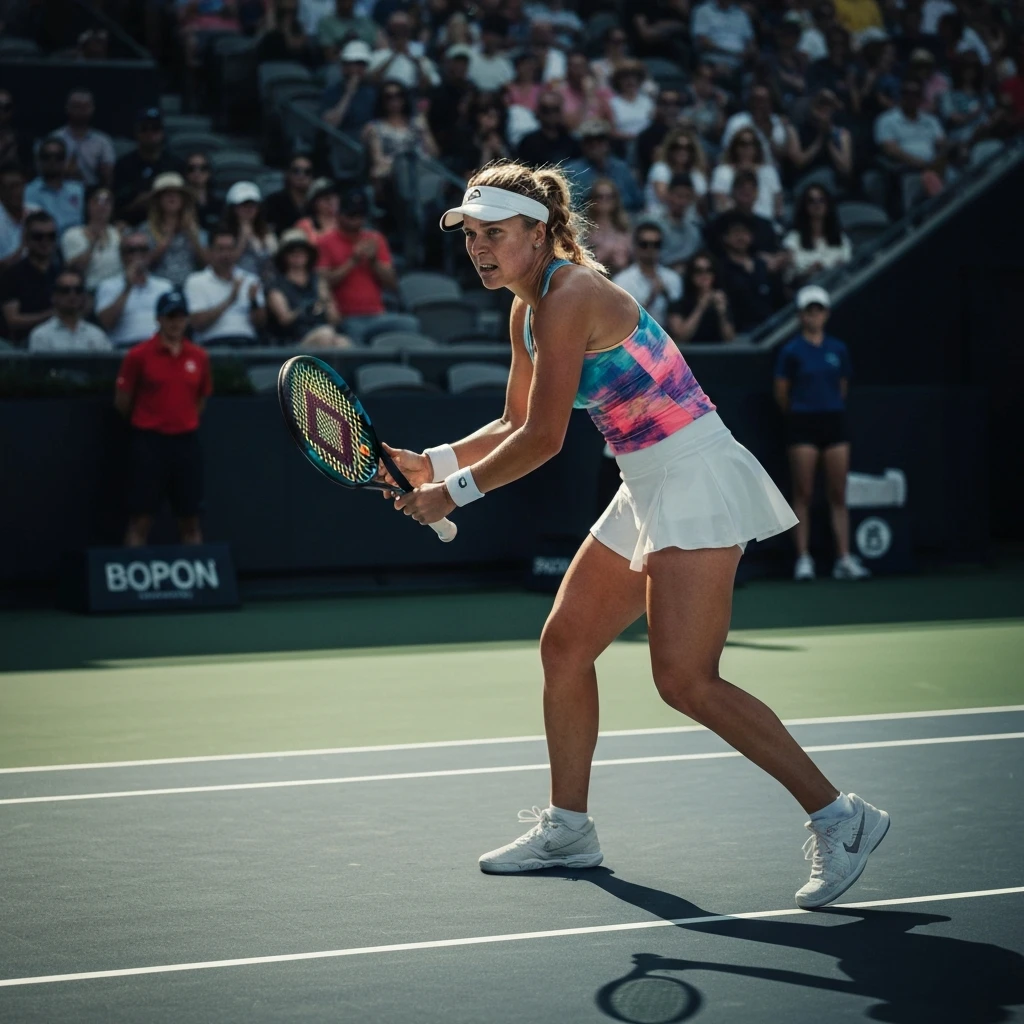 Niesamowity powrót Ostapenko w Miami: Łotyszka walczyła z rywalką i publicznością!