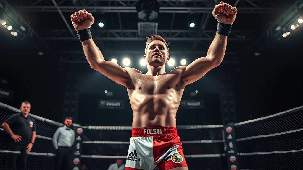 Polak podbija świat MMA! Spektakularny nokaut i potężny bonus od UFC