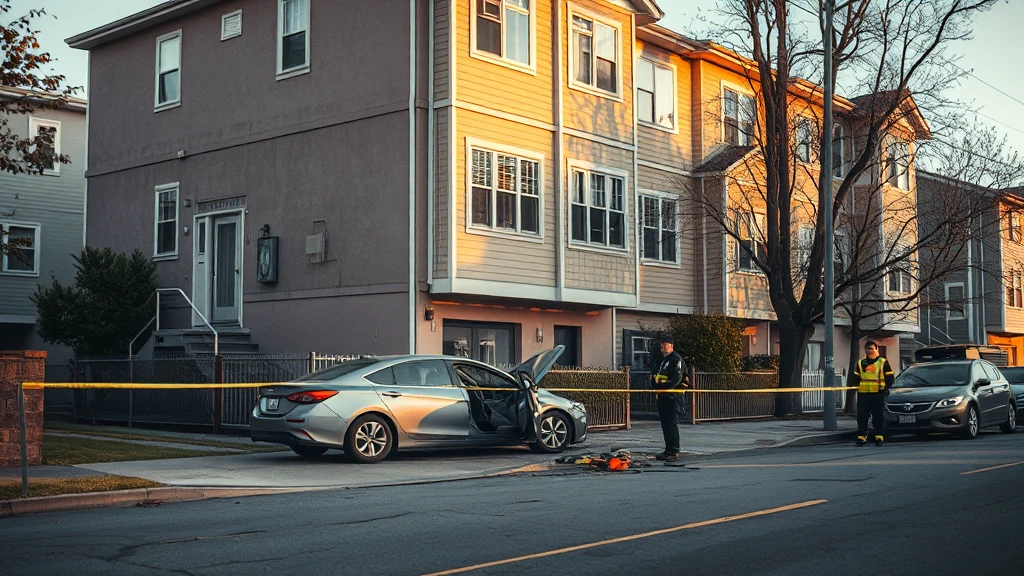 Wypadek na Staszica w Sochaczewie: Osobówka uderzyła w budynek mieszkalny