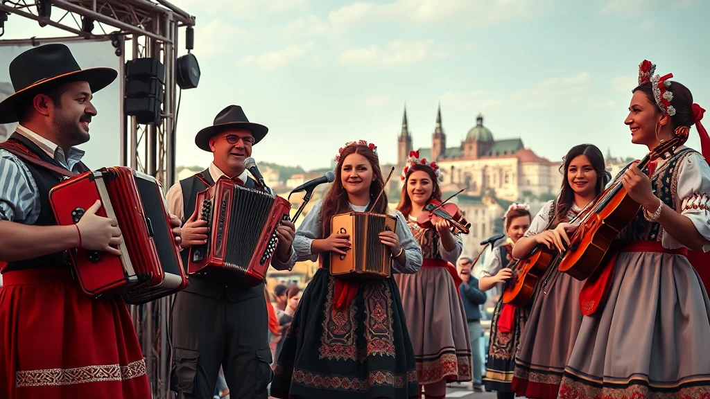 Sochaczewianie na Festiwalu Folkloru w Pradze – Patria i Sochacze prezentują kulturę regionu!