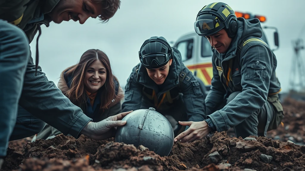 Niecodzienne odkrycie w Sochaczewie: Saperzy na miejscu po znalezisku grupy poszukiwaczy!