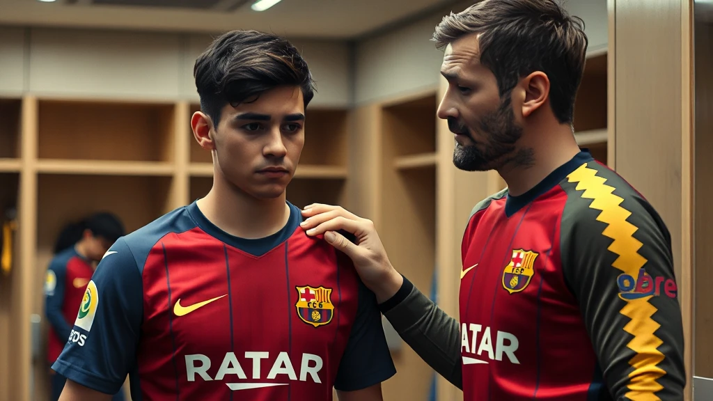 Napięcie w szatni Barcelony po wygranej z Rayo. Szczęsny mediował między młodą gwiazdą a trenerem